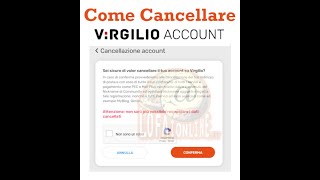 Come eliminare un account Virgilio da Telefono e Computer [upl. by Bausch]