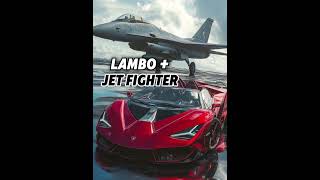 Hybrid Vehicles Lamborghini  Jet Fighter midjourney aivideo [upl. by Marcia]