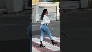 Stunning tight jeans street style fashion idea fashion style outfit shorts [upl. by Ajnin943]