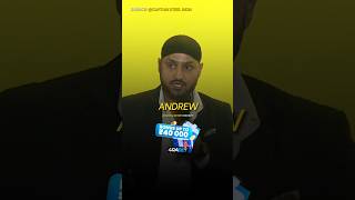 I was afraid of Andrew Simonds harbhajansingh harbhajan souravganguly indiancricketer cricket [upl. by Anelrad]