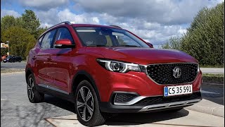 På familietur i MG ZS EV  elektrisk crossover til 220000 kr DKs nye 1 [upl. by Aihseyt]