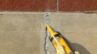 How to Repair Cracks in Vertical Concrete Surfaces with QUIKRETE [upl. by Ennayk284]