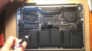 How to Install A1398 Late2013 Macbook Pro Display Assembly [upl. by Agnola610]