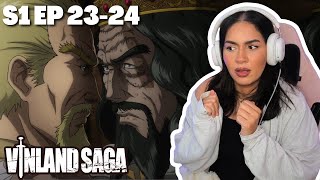 ASKELADDS SNAPS 😱│Vinland Saga S1 Episode 23  24 Reaction [upl. by Ardnu641]