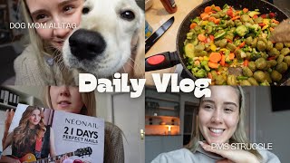 Frühlings Vlog Neo Nails testen Dog Mom Alltag amp PMS Struggle 🐶🌞🥑 [upl. by Pembroke]