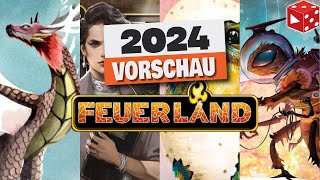 Vorschau Feuerland Brettspiel Neuheiten Frühjahr 2024 [upl. by Syxela507]