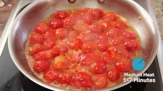 Quick and Easy Pasta With Cherry Tomato Sauce [upl. by Enyale]