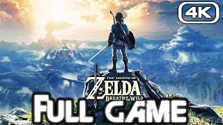 ZELDA BREATH OF THE WILD Gameplay Walkthrough FULL GAME 4K ULTRA HD No Commentary [upl. by Bellaude]