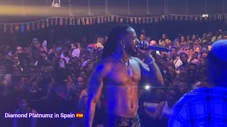 Diamond Platnumz  Live Performance in BARCELONA Spain 🇪🇸 Afrobrunch Festival [upl. by Fisuoy]