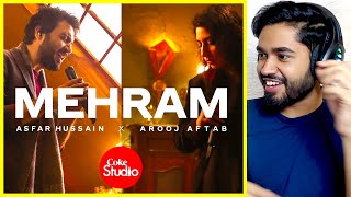 Coke Studio  Season 14  Mehram  Asfar Hussain x Arooj Aftab Reaction [upl. by Aiken418]