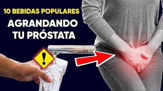 ¡CUIDADO Estas 10 Bebidas Populares Podrían Estar AGRANDANDO tu Próstata [upl. by Hartley]