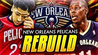 REBUILDING THE NEW ORLEANS PELICANS NBA 2K17 MY LEAGUE [upl. by Ihsar]