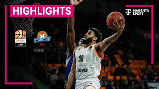 ratiopharm ulm  Buducnost VOLI Podgorica  BKT EuroCup  MAGENTA SPORT [upl. by Haidabo]