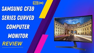 SAMSUNG 27Inch CF39 FHD Curved Monitor Review Immersive Display [upl. by Enelez]