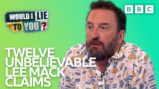 12 Unbelievable Lee Mack Claims  Best of Would I Lie to You  Would I Lie to You [upl. by Ardnohs]