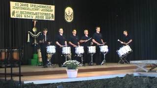 Spielmannszug Königslutter  Drummerboys komplette Show [upl. by Omero]