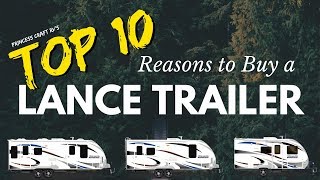 Top Ten Reasons to Buy a Lance Trailer with Princess Craft RV [upl. by Natka835]