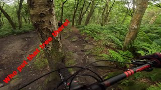 Peak District MTB Ride Conquering The Blackamoor And Burbage Descents [upl. by Sneed]