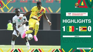 Senegal 🆚 Zimbabwe Highlights  TotalEnergiesAFCON2021  Group B [upl. by Nittirb55]