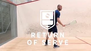 Squash Tips amp Tricks  Return of serve [upl. by Candi40]