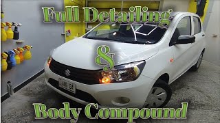 Suzuki Cultus DetailingCompound polishyoutube youtubevideo satisfying danikhanswati332 [upl. by Barthold]