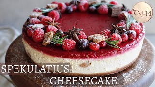 SPEKULATIUS CHEESECAKE  perfekt für die Weihnachtsfeiertage  byNeri [upl. by Burnside]