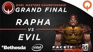 Rapha vs Evil  QL Duel Grand Final QuakeCon 2016 [upl. by Ellertal822]