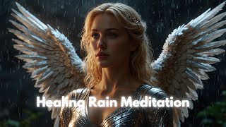 EXPERIENCE Archangel Raphaels PRESENCE in this RAINY ASMR Meditation for Inner Peace [upl. by Lorollas]