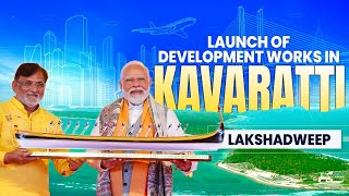 LIVE PM Modi lays foundation stone amp inaugurates various projects in Kavaratti Lakshadweep [upl. by Yetah837]