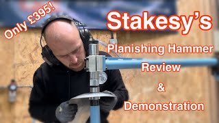 Stakesy’s new Planishing hammer review and demonstration [upl. by Siddon103]