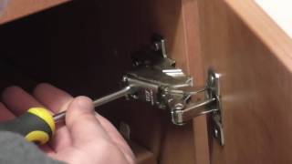 How to realign a kitchen unit door [upl. by Ahsiekram]