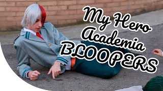 BLOOPERS MY HERO ACADEMIA ON CRACK COSPLAY  TRY NOT TO LAUGH [upl. by Muncey]