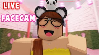 🔴Playing ROBLOX Games Together amp Chatting Face Cam [upl. by Valina]