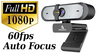 1080P 60FPS Autofocus Webcam The NexiGo N660P [upl. by Aninep]