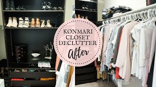 KONMARI METHOD EXTREME CLOSET DECLUTTER  Part 2 Organize  Nesting Story [upl. by Barb]