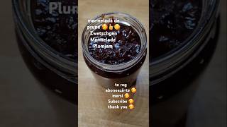 marmeladă de prune  Zwetschgen Marmelade Plumjam youtubeshortsfoodblogger tastyfoodreelsyummy [upl. by Anilrahc815]