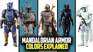 What Each Color Stands for Mandalorian Armour [upl. by Chiles]