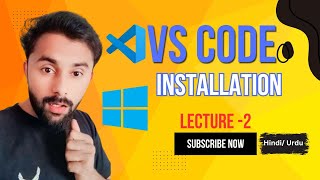 How Install Visual Studio Code on Windows 10VS Code 2024 with Majid Tech 4u  Lecture2 [upl. by Ailak160]