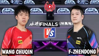 Wang Chuqin vs Fan Zhendong WTT Champions Chongqing 2024 [upl. by Aihseuqal]