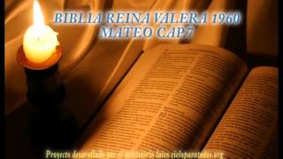 Biblia HabladaBIBLIA REINA VALERA 1960 MATEO CAP 7 [upl. by Alyehs]