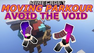 Minecraft Moving Parkour  Avoid the Void  Chunk Runner Parkour Map [upl. by Sampson]