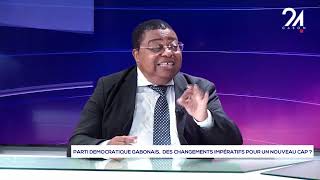 LE DÉBAT DU 1215  PARTI DÉMOCRATIQUE GABONAIS DES CHANGEMENTStvgabon24 [upl. by Nonregla]