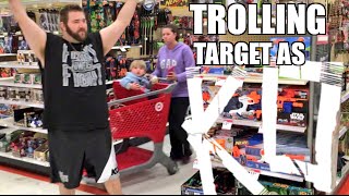 TROLLING TARGET CUSTOMERS DRESSED UP AS KEVIN OWENS [upl. by Waers]