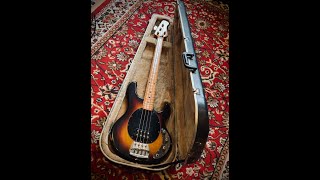 1979 MUSICMAN STINGRAY  Andys Vintage Guitars [upl. by Kcajyllib850]