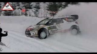 Crash Meeke Power Stage Rally Sweden 2015 Passats de canto [upl. by Green]