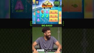 Jesse Was So Excited To Finally Play Big Bass Bonanza 😂 casino slots casinogames [upl. by Eekcaj96]