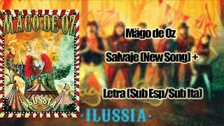 Mägo de Oz  Salvaje New Song  Letra Sub EspSub Ita [upl. by Gnel]