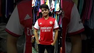 202122 ARSENAL HOME KIT  2223 ARSENAL KIT PLAYER VERSION  SPORTS PLAZA shorts ytshortarsenal [upl. by Neeoma]