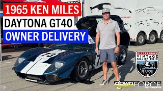 Daytona Winning GT40 Reveal  Downforce Motorsports [upl. by Lasley]