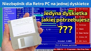 Softwareowy niezbędnik dla Retro PC na jednej dyskietce  DGFloppy [upl. by Coad]